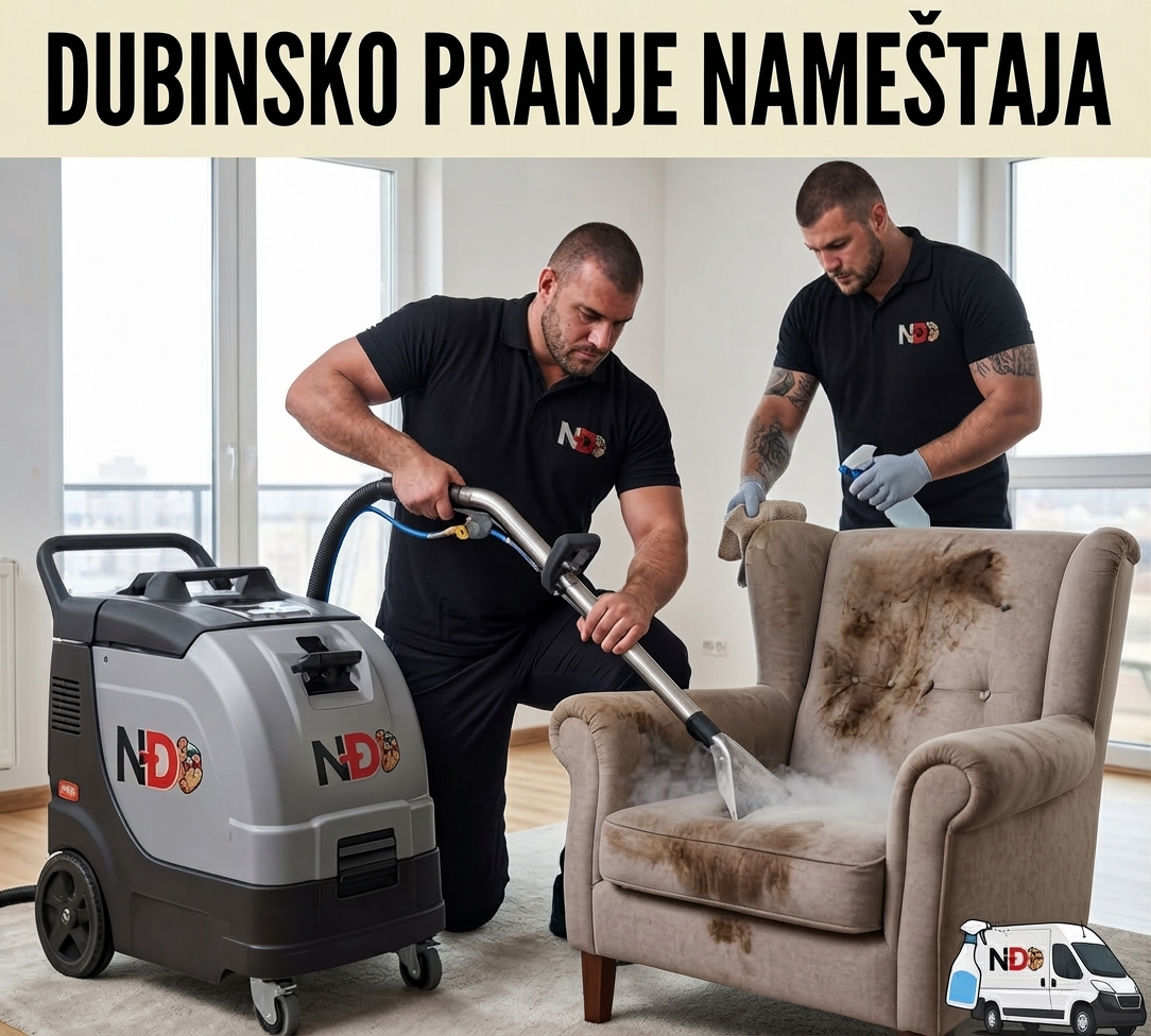 Dubinsko pranje nameštaja